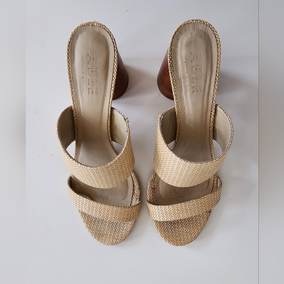 Able Rattan Heels - Picture 2 of 3
